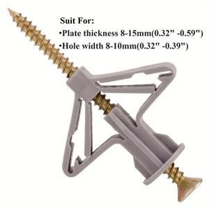 Hollow-Wall Anchors Drywall Anchor Kit With Screw